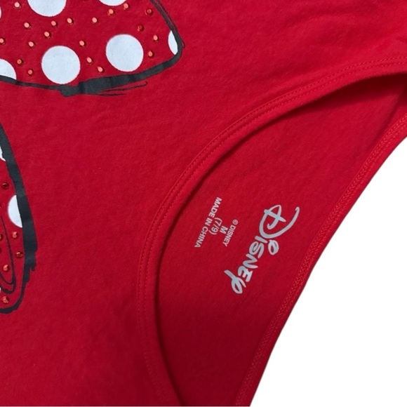 Disney Minnie Mouse Red Kids T-Shirt (Size 7/8 Kids) - Picture 7 of 7